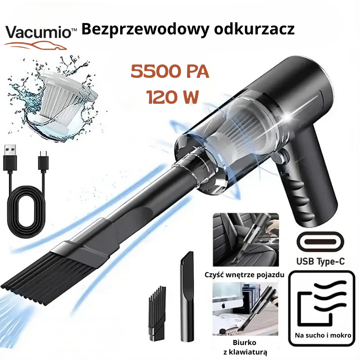 Vacumio™ - przenośny odkurzacz